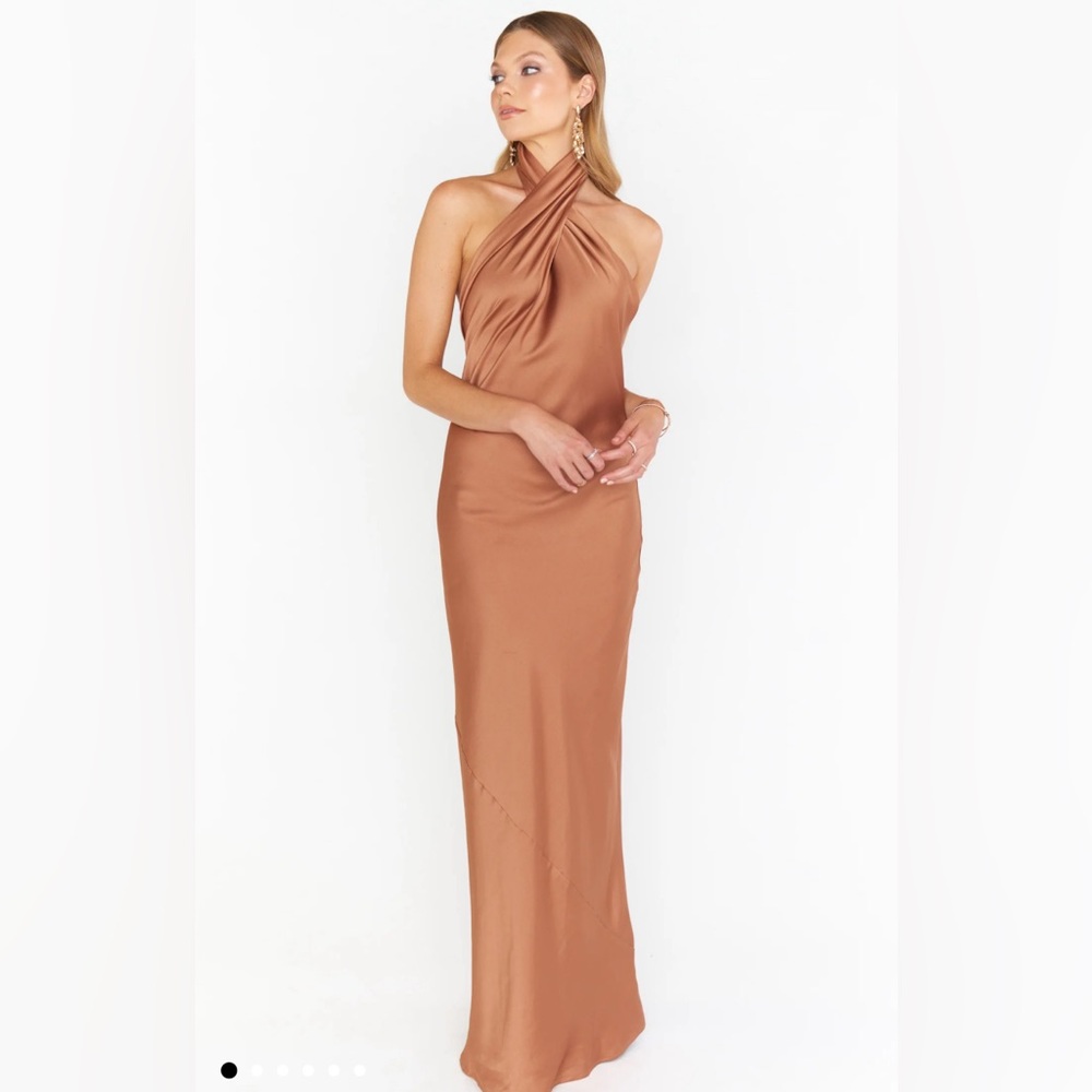 Show Me Your Mumu Jasmine Halter Maxi Dress